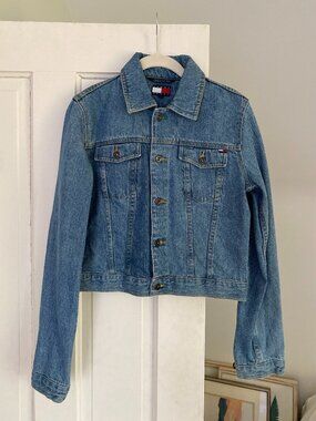 Vintage 90s Tommy Hilfiger Jean Jacket - Size Medium